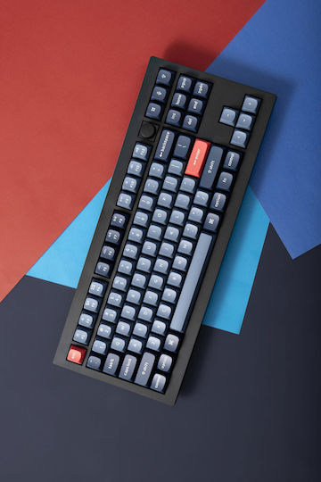 Keychron V3 Max QMK V3M-D3 Gaming Mechanical Tenkeyless Keyboard with Gateron Jupiter Brown Switches and RGB Lighting English US