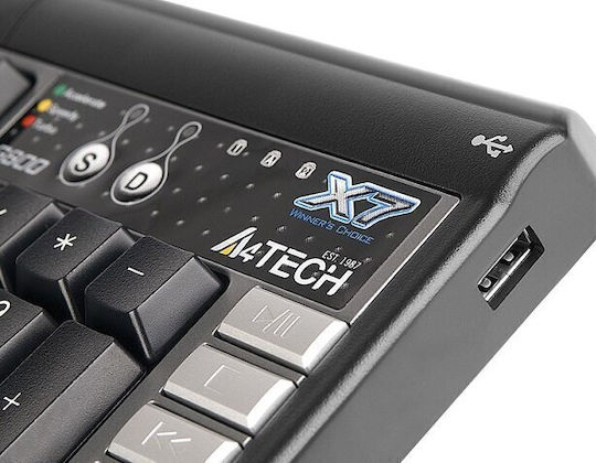A4Tech Gaming Πληκτρολόγιο (Αγγλικό US)