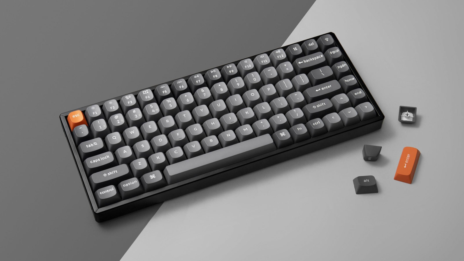 Keychron K2 Max K2M-J1 Fără fir Gaming Tastatură Mecanică 75% cu