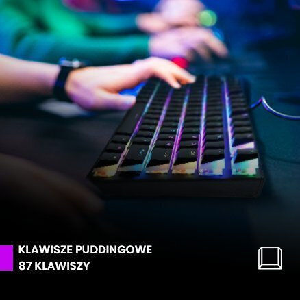 Preyon Blitz Claw Gaming Μηχανικό Πληκτρολόγιο Tenkeyless με Gateron Blue διακόπτες και RGB φωτισμό (Αγγλικό US)