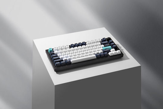 Keychron Q1 MAX Q1M-M4 Wireless Gaming Mechanical Keyboard 75% with Gateron Jupiter Banana Switches and RGB Lighting English US