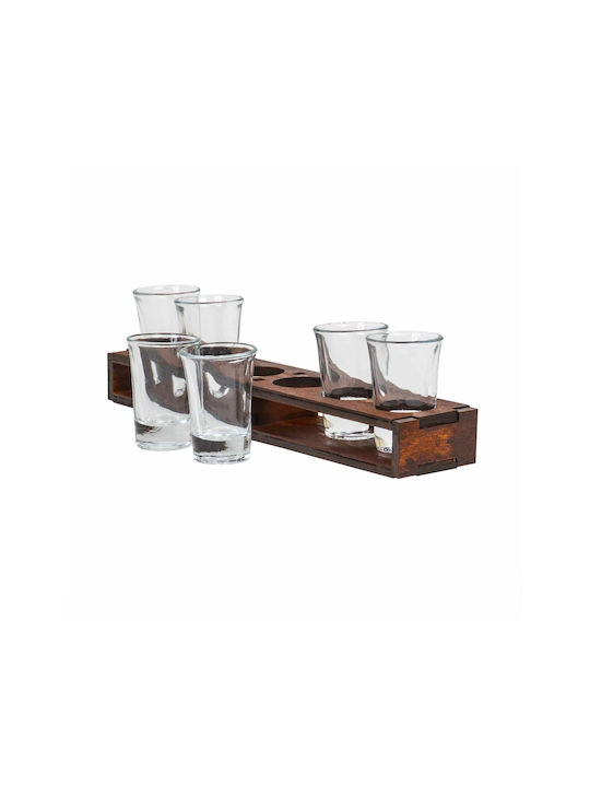 Pahare Pentru Shot Din Sticlă 50ml 6 Bucăți