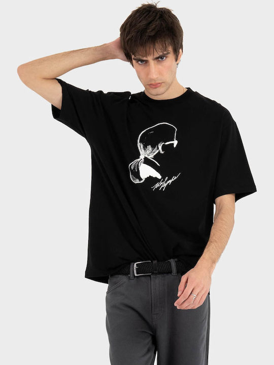 Karl Lagerfeld T-shirt Μαύρο