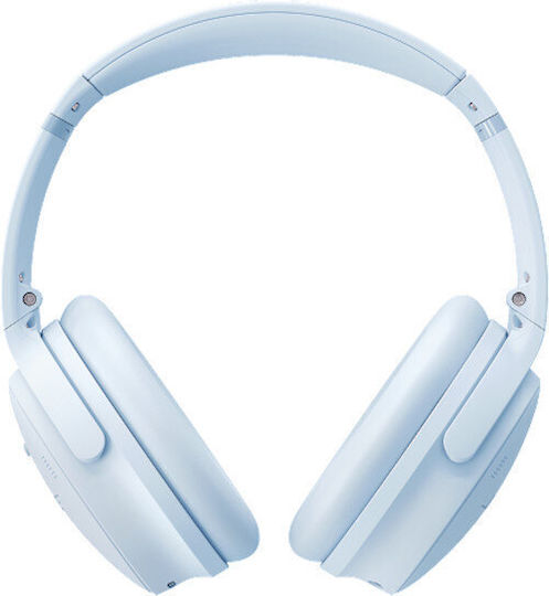 Bose QuietComfort Ασύρματα / Ενσύρματα Over Ear Ακουστικά με 24 ώρες Λειτουργίας και Quick Charge Ice Blue