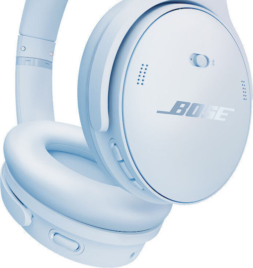Bose QuietComfort Ασύρματα / Ενσύρματα Over Ear Ακουστικά με 24 ώρες Λειτουργίας και Quick Charge Ice Blue