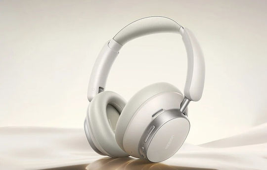 Ugreen HP206 Studio Pro Ασύρματα / Ενσύρματα Over Ear Ακουστικά με 120 ώρες Λειτουργίας και Quick Charge Λευκά