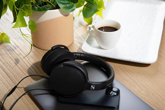 Sennheiser Cu fir Over Ear Căști Negre