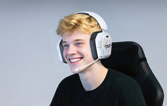 Onikuma GT883 Căști Gaming Over Ear Cu Conectivitate Bluetooth Alb