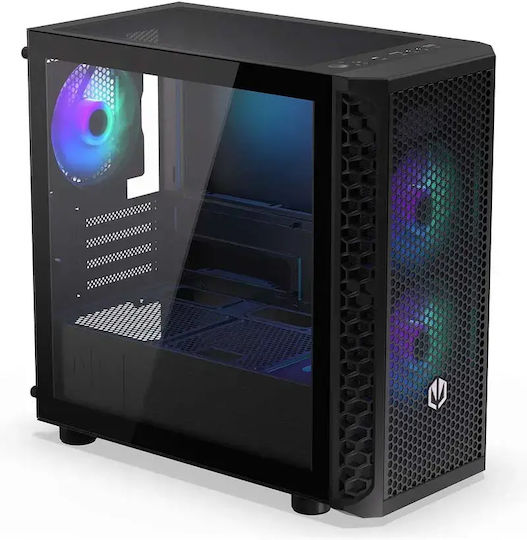 Endorfy Signum M30 ARGB Gaming Mini Tower Computer Case Black