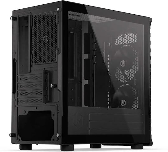 Endorfy Signum M30 Air Gaming Mini Tower Computer Case with Side Window Black