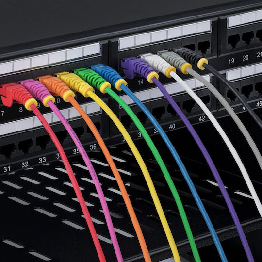 StarTech U/UTP Cat.6 Gigabit Ethernet Network Cable 7m Orange