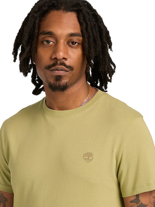 Dunstan River Crew T-shirt Olive