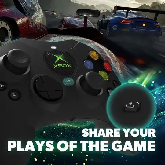 Hyperkin DuchesS Ενσύρματο Gamepad με Hall Effect Sticks για Xbox One / Xbox Series Μαύρο