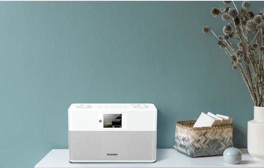 Kenwood CR-ST80DAB Tabletop Radio Electric / Battery DAB+ with Bluetooth White