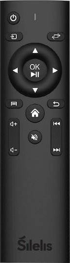 Silelis Silelis P-4 Projector LCD LED Lamp with Built-in Speakers Black