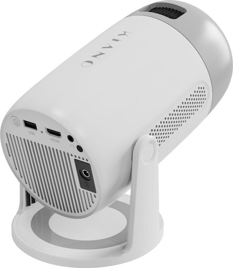 Kiano Vision 2 Mini Projector LCD Full HD Λάμπας LED με Wi-Fi και Ενσωματωμένα Ηχεία