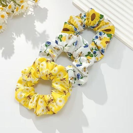 By Queen Scrunchie Sunflower Bee Rose Bee Daisy Bee Τυχαίo Eπιλογής