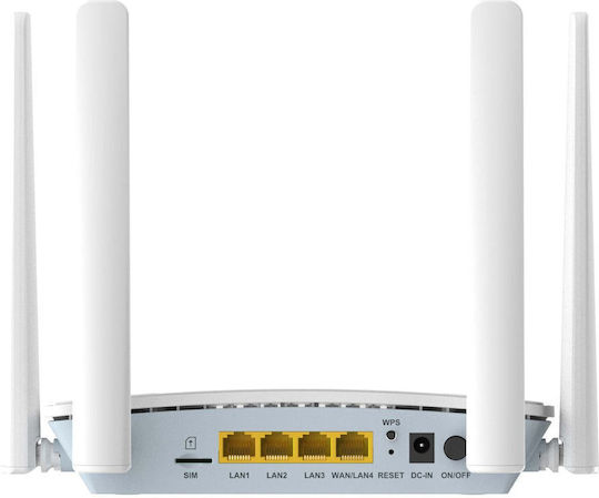 D-Link G403C/E Безжичен Рутер Wi‑Fi 4 с 4 Порта