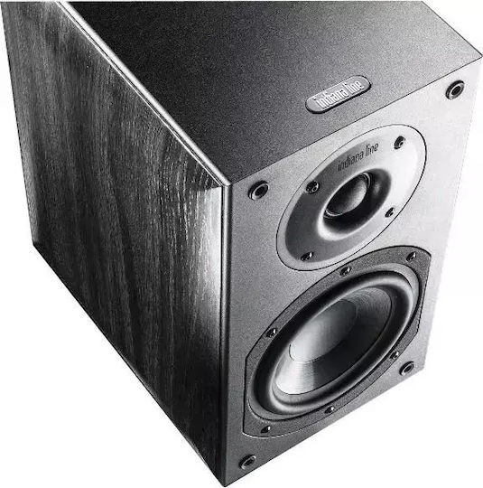 Indiana Line Nota 260 XN Двойка Hi-Fi Говорители Bookself 100W 2 Брой шофьори Черен / Бук