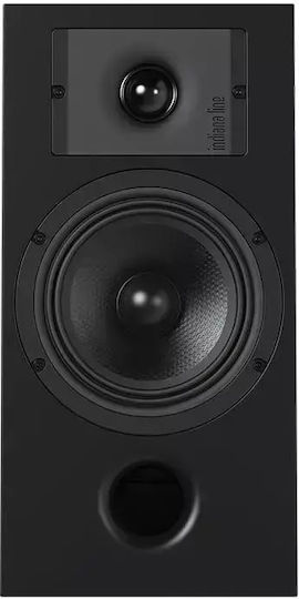 Indiana Line Diva 3 Paar Hi-Fi Lautsprecher Buch selbst 100W 2 Anzahl von Fahrern Schwarz