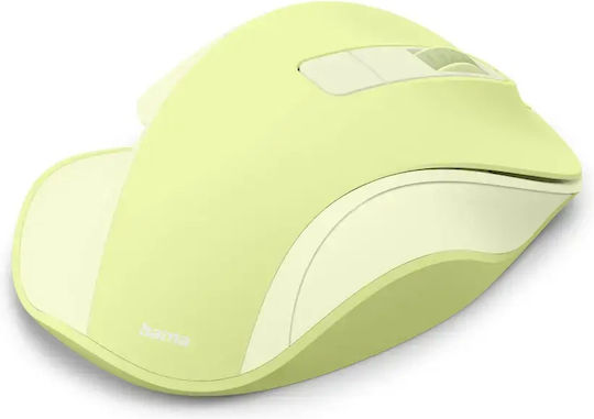 HAMA WM-500 Безжичен Ергономичен Мишка Зелен