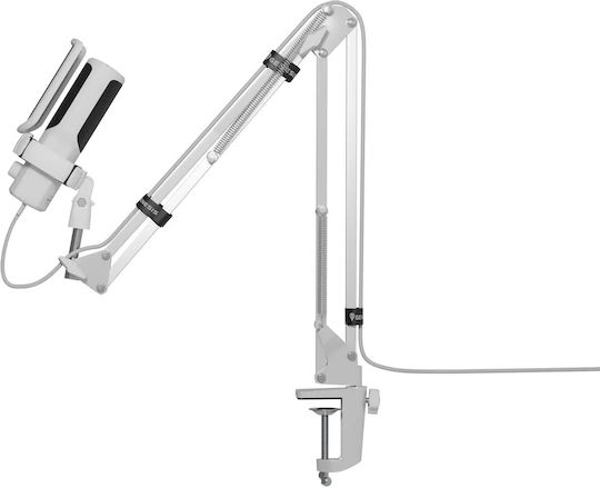 Genesis Radium 251 Mikrofon USB Desktop, stoßmontiert in White Farbe