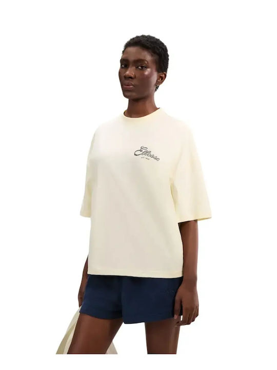Γυναικείο Oversized T-shirt Κίτρινο