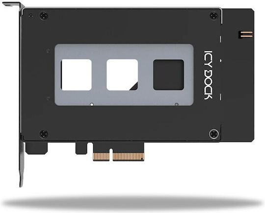 Αξεσουάρ Σκληρών Δίσκων Icydock 1x M.2 Nvme To Pcie 4.0x 4 Card W Tray