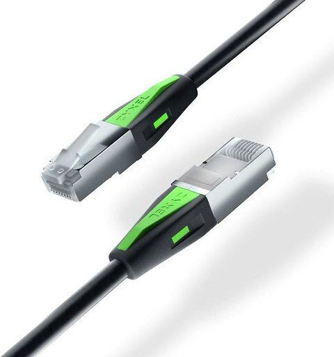Zyxel U/UTP Cat.6a (Gigabit) Καλώδιο Δικτύου Ethernet 3m Μαύρο