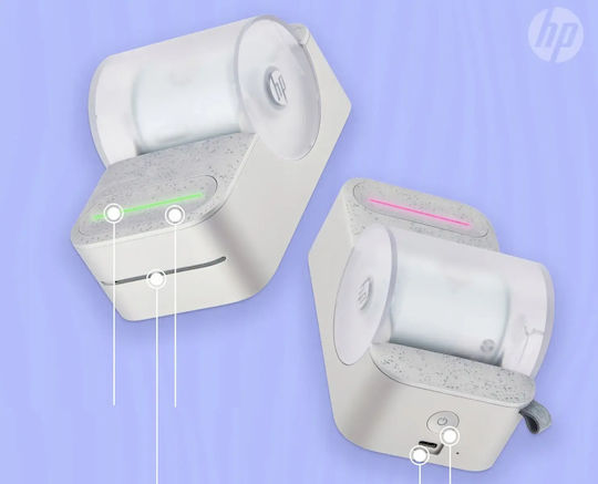 HP Sprocket Panorama Instant Zink Εκτυπωτής για Φωτογραφίες με Bluetooth