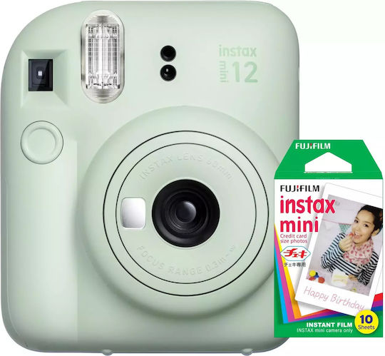 Fujifilm Instax Mini 12 + 10 Films Mintgrün