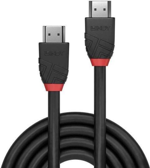 Lindy HDMI Cable Male - HDMI Male 0.5m Black