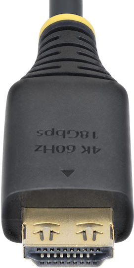 StarTech Cable HDMI male - HDMI male 0.5m Μαύρο