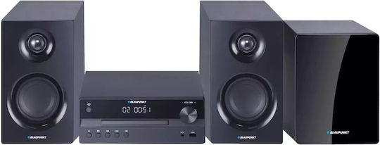 Blaupunkt Ηχοσύστημα 2.1 MS55SUB 240W με CD Player και Bluetooth Μαύρο