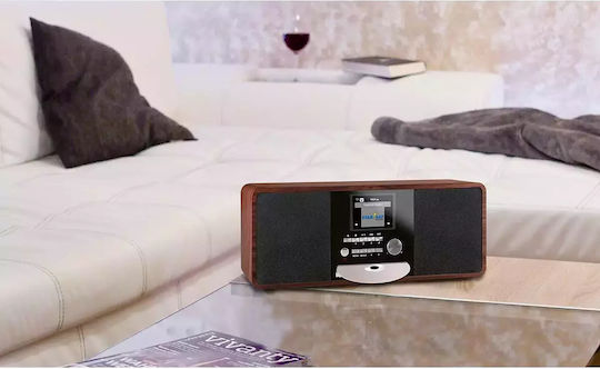 Imperial AV Аудиосистема 2 Dabman i200 22-235-00 20W с CD Player и WiFi Кафяв