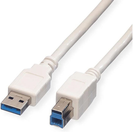 Value Regulär USB 2.0 auf Micro-USB-Kabel Weiß 3m (11.99.8871) 1Stück