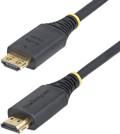 StarTech HDMI 2.0 Premium High Speed 4K 60Hz HDR Cable HDMI male - HDMI male 2.4m Μαύρο