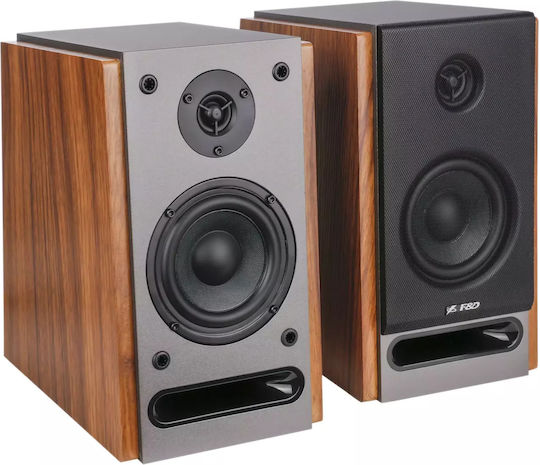 Fenda Αυτοενισχυόμενα Ηχεία με Bluetooth 50W (Ζεύγος) Καφέ