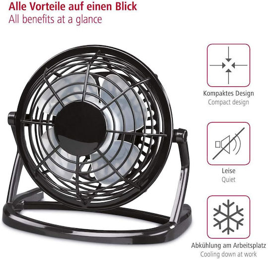 Ventilator USB Negru ZE1AK33QWS5C