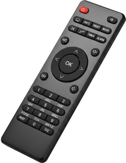 Nedis Ir Rdin3000 4000 5000 5005 Internet Radio Replacement Remote Control Black