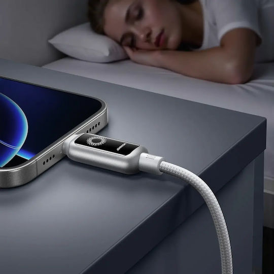 Joyroom S-A55 StarFlight USB 2.0 Cable USB-C male - USB-C 100W Λευκό 1.2m