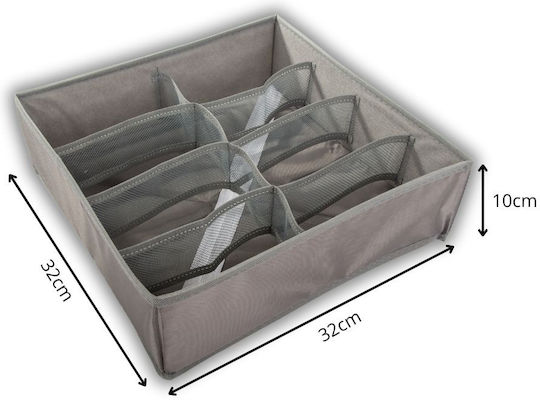 Organizator De Sertare Gri 32x32x10cm