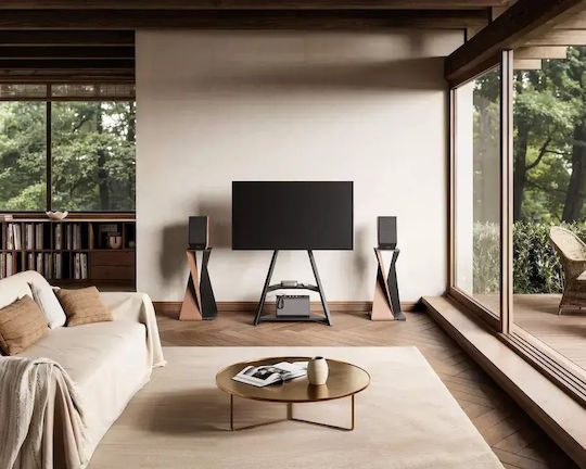 Fetueyes Eiffel Ft65 TV-Halterung Boden Bis 65 Zoll Und 40kg Schwarz
