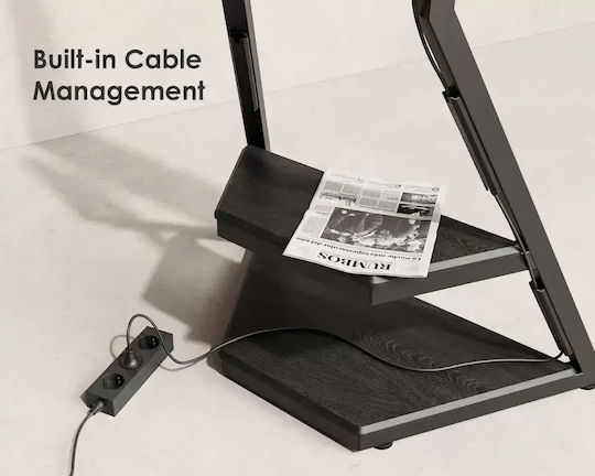 Fetueyes Eiffel Ft65 TV-Halterung Boden Bis 65 Zoll Und 40kg Schwarz