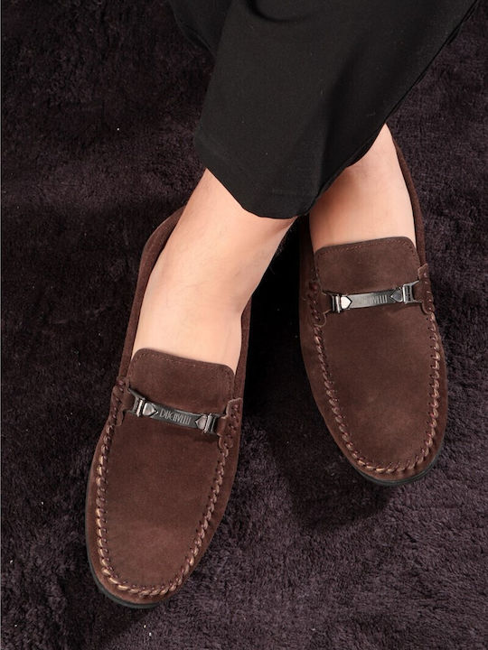 Loafers Bărbătești în Culoare Maro