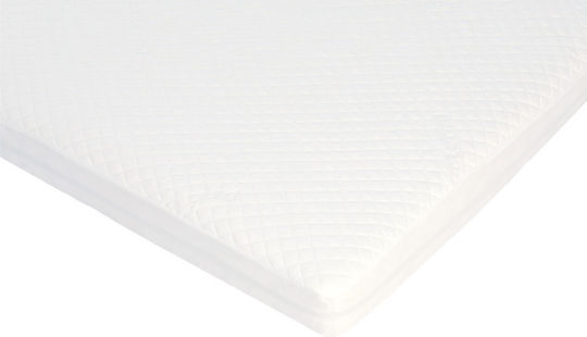 Greco Strom Протектор за матрак Единичен Водоустойчив Safety Antibacterial Бял 90x190бр
