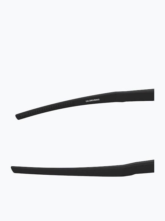 Under Armour Driven Unisex Γυαλιά Ηλίου με Μαύρο Κοκκάλινο Σκελετό και Μαύρο Φακό