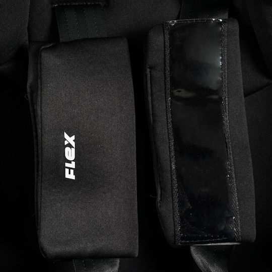 Moni Flex Детско Столче за Кола i-Размер Black / Beige Line 9-36 кг