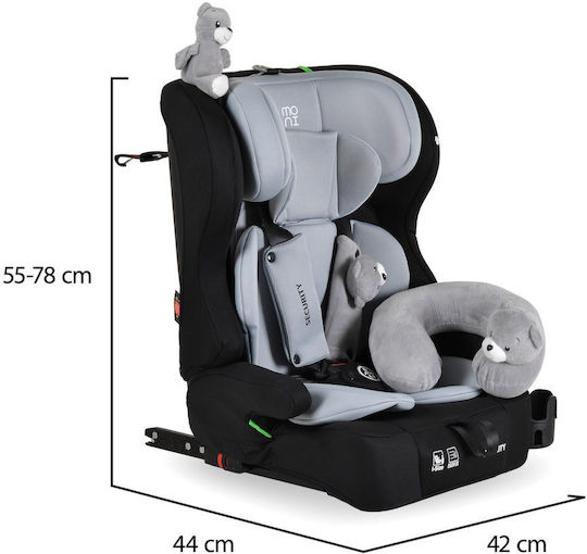 Moni Rock Scaun Auto pentru Copii i-Size Space Grey 9-36 kg