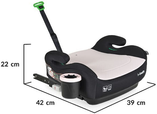 Cangaroo iSwift Baby Car Seat Booster i-Size with Isofix Pink 22-36 kg